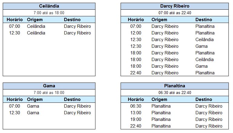 Transporte intercampi2018